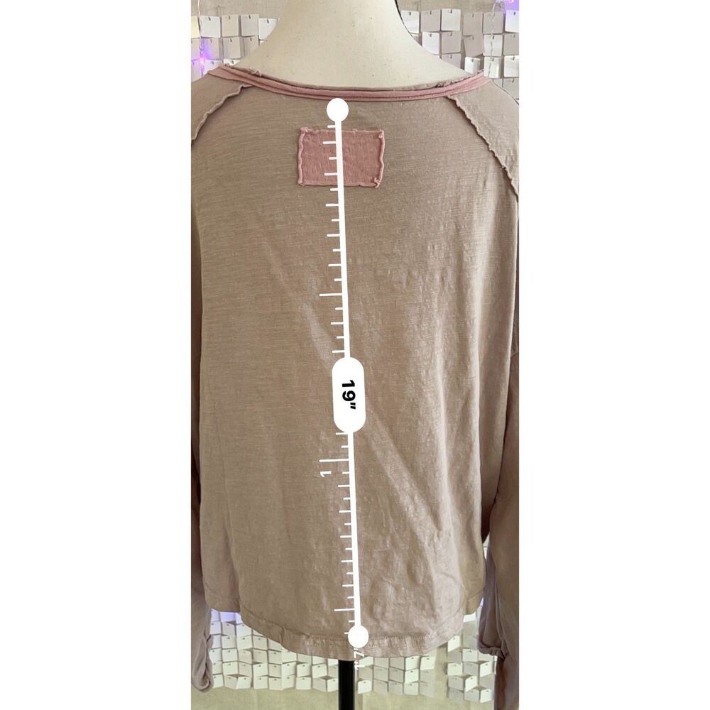 SHEIN boho/cottagecore oversized patchwork applique top. Size M. - Picture 3 of 6